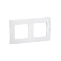 Legrand - Cadre double NILOE blanc