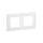 Legrand - Cadre double NILOE blanc