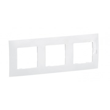 Legrand - Cadre triple NILOE blanc