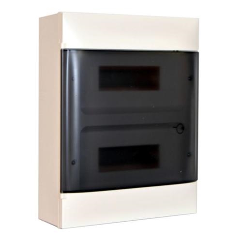Legrand - Coffret de distribution 24 modules IP40 blanc/noir