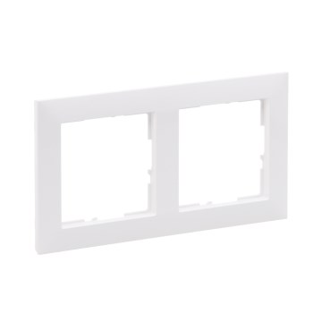 Legrand - Dubbele afdekraam SUNO wit