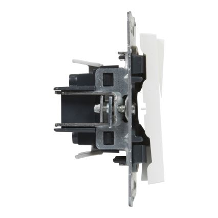 Legrand - Dubbele trappenschakelaar zonder afdekraam nr. 6+6 SUNO wit