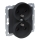 Legrand - Dubbele wandcontactdoos zonder afdekraam 250V/16A SUNO zwart