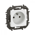 Legrand - Huishoudelijk stopcontact zonder afdekraam 250V/16A NILOE wit