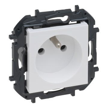 Legrand - Huishoudelijk stopcontact zonder afdekraam NILOE STEP 250V wit