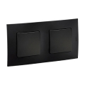 Legrand - Interrupteur double unipolaire n° 1 avec cadre NILOE noir