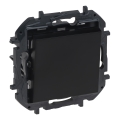 Legrand - Interrupteur simple sans cadre n° 1/0 NILOE STEP noir