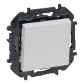Legrand - Interrupteur unipolaire n° 1/0 sans cadre NILOE STEP blanc