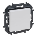 Legrand - Interrupteur unipolaire n° 1 sans enjoliveur NILOE STEP blanc