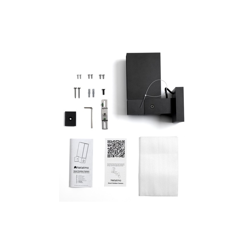 Legrand NOC-PRO - Caméra extérieure avec éclairage LED Full HD 1080p 230V Wi-Fi IPX6