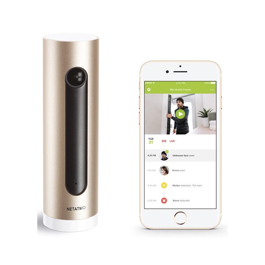 Legrand NSC-PRO - Caméra IP intérieure sans fil Full HD 1080p 5V Wi-Fi