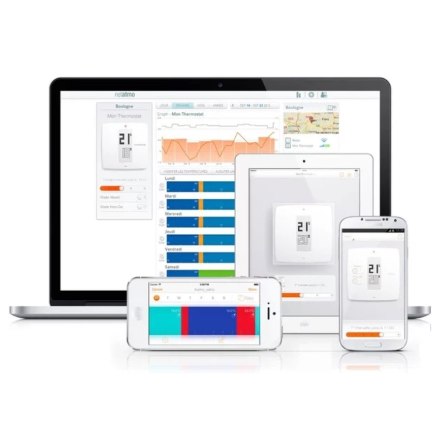 Legrand NTH-PRO - Slimme Thermostaat NTH-PRO 4,5V Wi-Fi