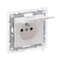 Legrand - Prise extérieure domestique sans cadre NILOE STEP 250V IP44 blanche