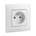 Legrand - Prise murale avec cadre NILOE 250V blanche