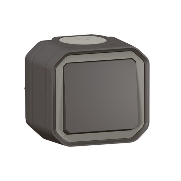 Legrand - Trapschakelaar nr. 6 PLEXO IP55 antraciet