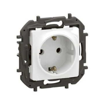 Legrand - Wandcontactdoos SCHUKO zonder afdekraam NILOE 250V wit