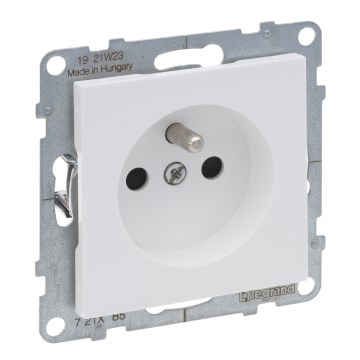 Legrand - Wandcontactdoos zonder afdekraam 250V/16A SUNO wit