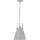 Leuchten Direkt 11059-15 - Hanglamp aan een koord EVA 1xE27/60W/230V grijs