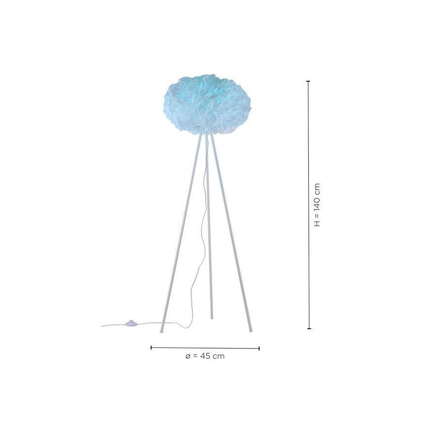 Leuchten Direkt 11212-16 - LED RGBW Dimbare staande lamp NAOMI LED/10W/230V 2700-5000K Wi-Fi TUYA + afstandsbediening
