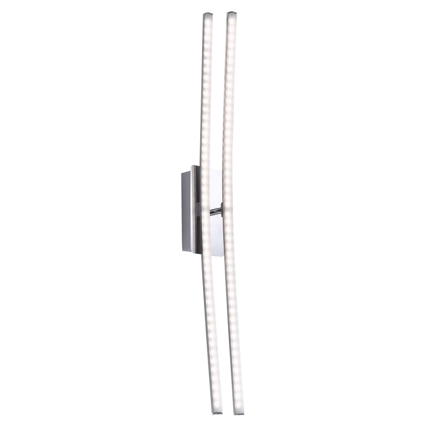 Leuchten Direkt 11272-55 - LED Hanglamp voor Oppervlak Montage SIMON 2xLED/8W/230V mat chroom