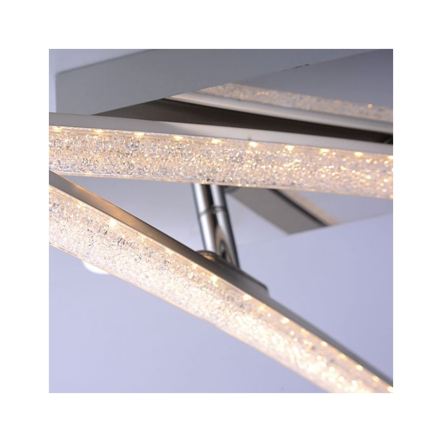 Leuchten Direkt 11290-17 - LED Hanglamp voor Oppervlak Montage SIMON 2xLED/5W/230V glanzend chroom