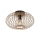 Leuchten Direkt 11410-79 - Bevestigde hanglamp RACOON 1xE27/40W/230V diameter 40 cm bamboe