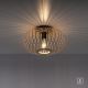 Leuchten Direkt 11410-79 - Bevestigde hanglamp RACOON 1xE27/40W/230V diameter 40 cm bamboe