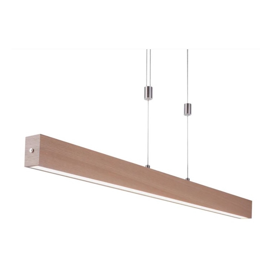Leuchten Direkt 11420-78 - suspension LED sur câble AMANDA LED/30W/230V 2700-5000K 110 cm marron