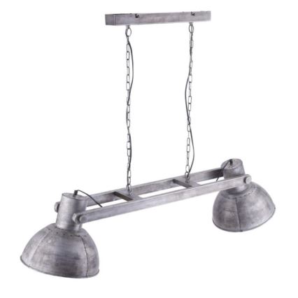 Leuchten Direkt 11483-77 - Hanglamp aan een koord SAMIA 2xE27/25W/230V