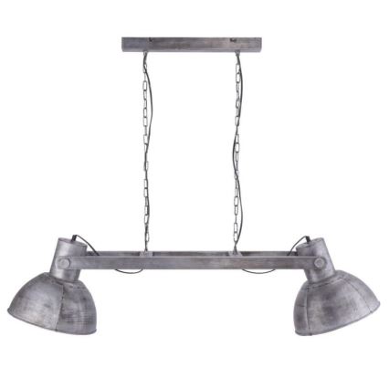 Leuchten Direkt 11483-77 - Hanglamp aan een koord SAMIA 2xE27/25W/230V