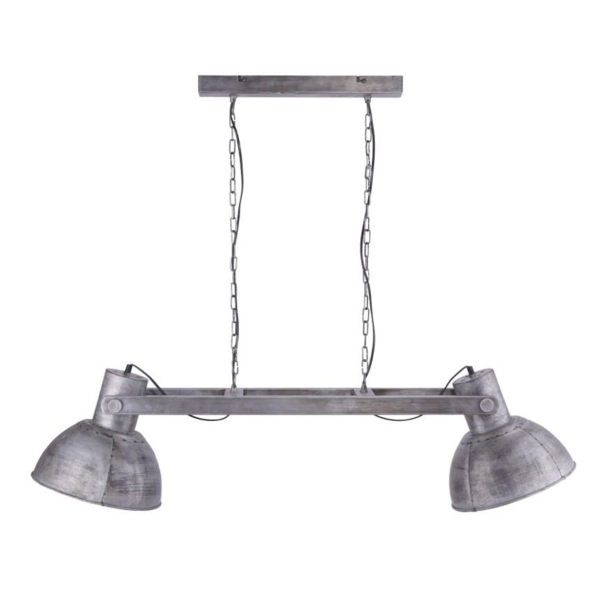 Leuchten Direkt 11483-77 - Hanglamp aan een koord SAMIA 2xE27/25W/230V