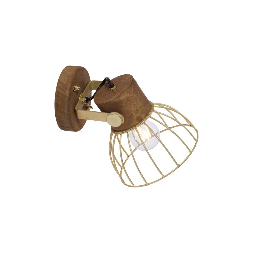 Leuchten Direkt 11486-60 - Wandspot ALAMI 1xE27/25W/230V mangoboom