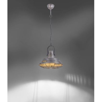 Leuchten Direkt 11496-77 - Hanglamp aan een koord SAMIA 1xE27/25W/230V