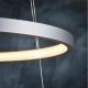 Leuchten Direkt 11525-21 - LED Hanglamp aan koord CIRCLE 1xLED/15W/230V + LED/25W