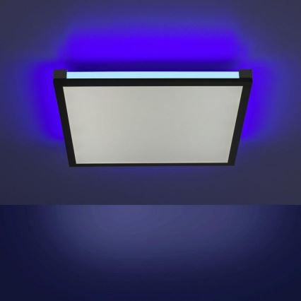 Leuchten Direkt 11621-18 - LED RGB dimbare plafondlamp MARIO LED/24W/230V 2700-5000K + afstandsbediening