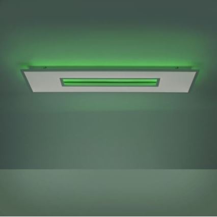 Leuchten Direkt 11646-16 - dimbare RGB-LED inbouwarmatuur RECESS LED/41W/230V + LED/7,5W + afstandsbediening
