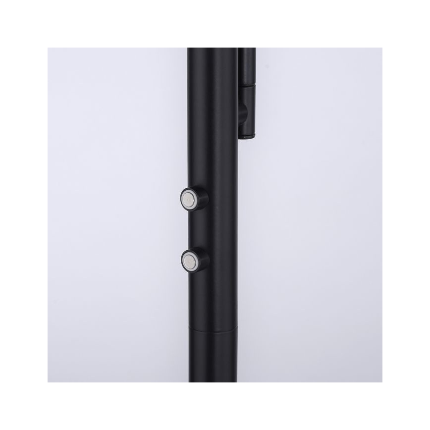 Leuchten Direkt 11710-18 - LED dimbare vloerlamp HANS LED/21,5W/230V + LED/4W