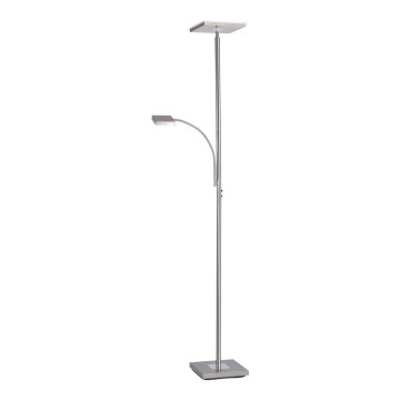 Leuchten Direkt 11710-55 - Lampadaire à intensité variable LED HANS LED/22W/230V + LED/4W