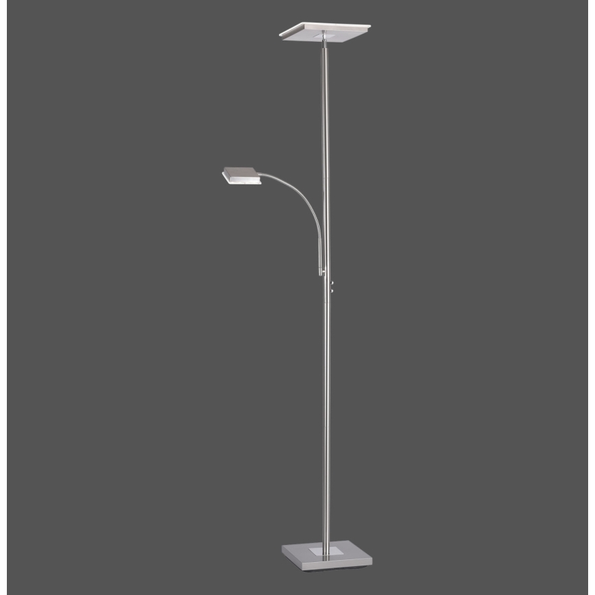 Leuchten Direkt 11710-55 - LED Vloerlamp dimbaar HANS LED/22W/230V + LED/4W