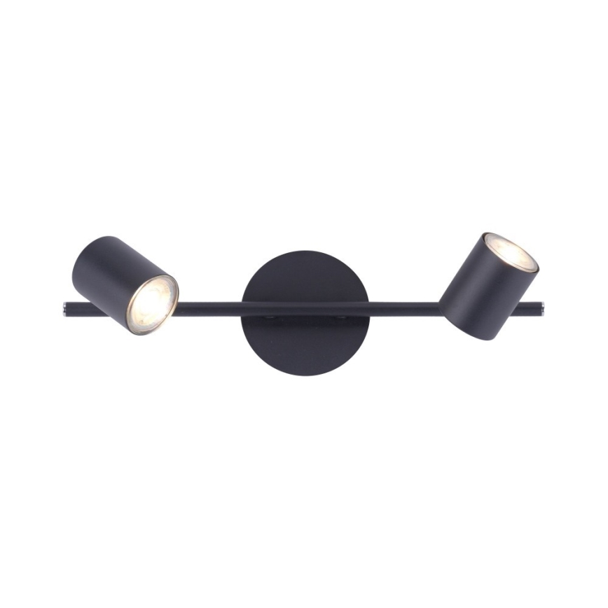 Leuchten Direkt 11942-13 - LED Spot TARIK 2xGU10/5W/230V antraciet