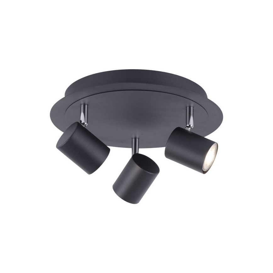 Leuchten Direkt 11943-13 - LED Spot TARIK 3xGU10/5W/230V antraciet