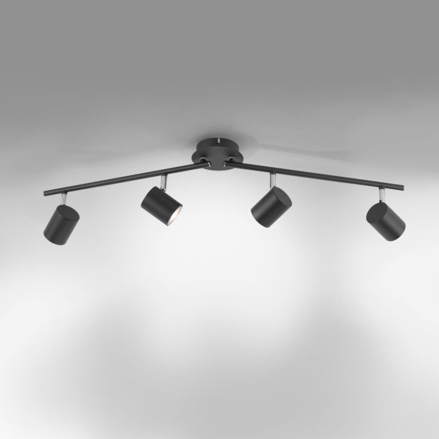 Leuchten Direkt 11944-13 - LED Spot TARIK 4xGU10/5W/230V antraciet