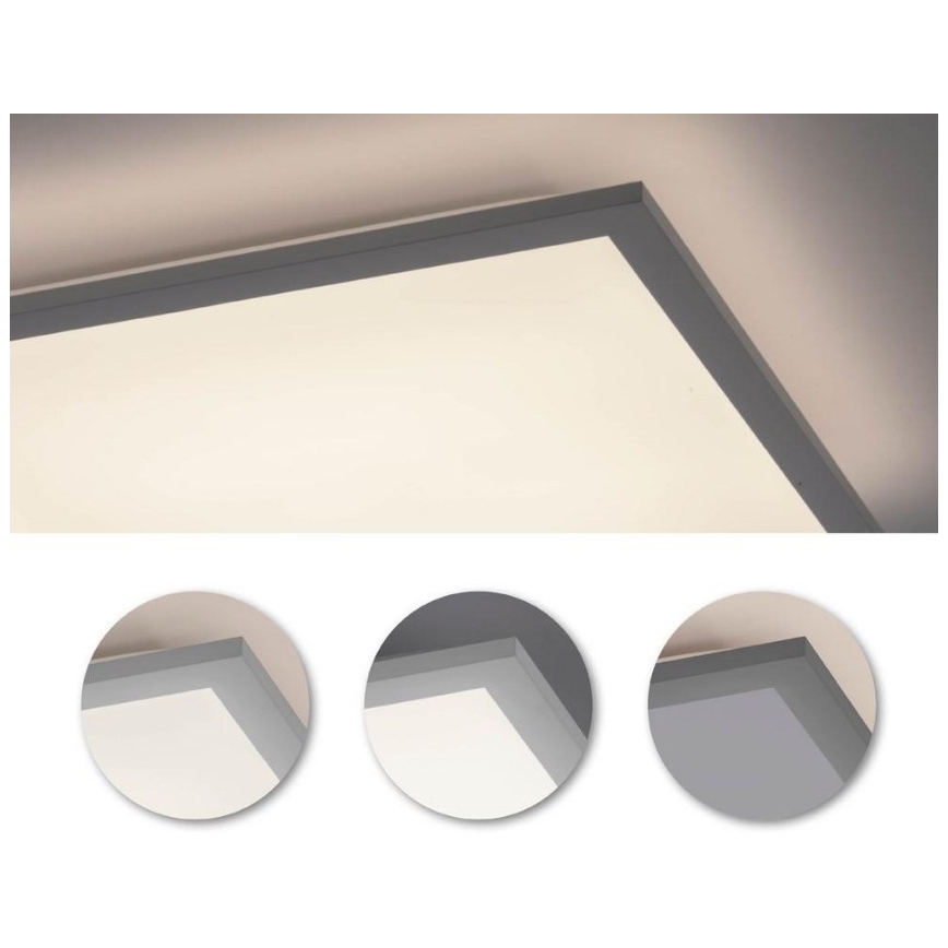 Leuchten Direkt 12201-16 - Plafonnier FLAT LED/22W/230V