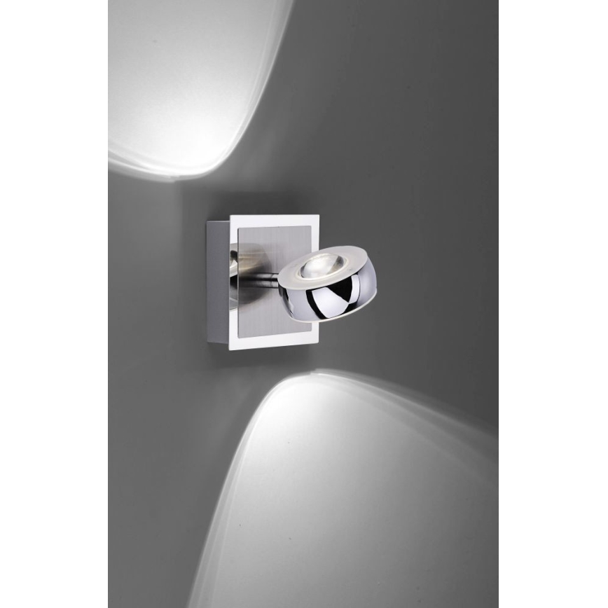 Leuchten Direkt 12471-55 - Dimbare LED RGBW Wand Spot OPTI LED/6W/230V 2700-5000K + afstandsbediening