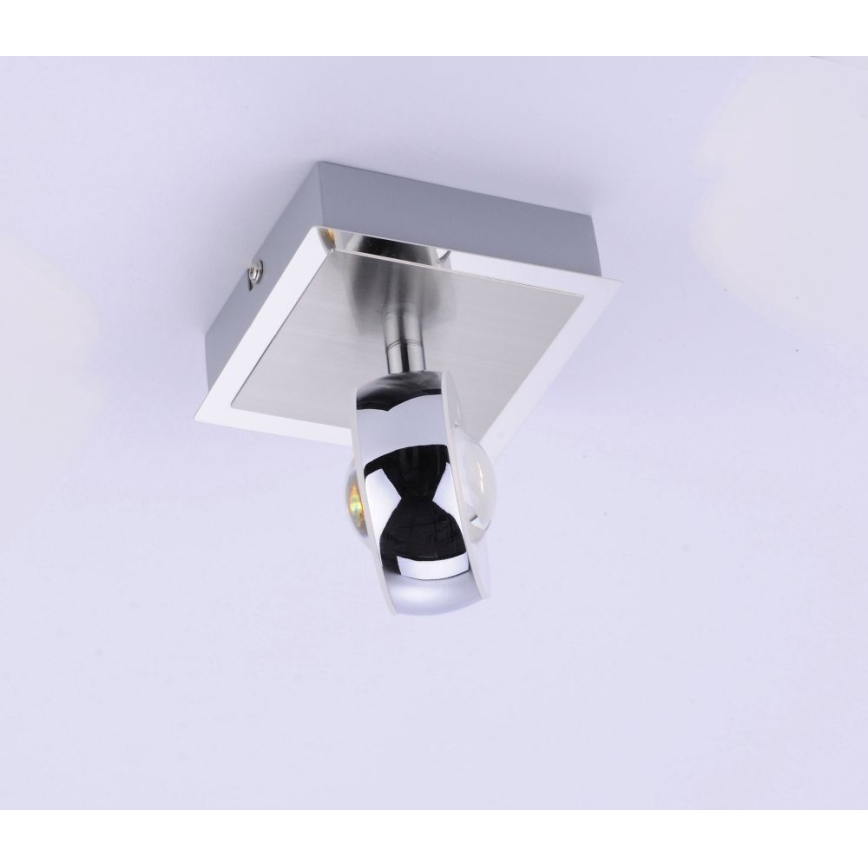 Leuchten Direkt 12471-55 - Dimbare LED RGBW Wand Spot OPTI LED/6W/230V 2700-5000K + afstandsbediening
