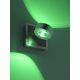 Leuchten Direkt 12471-55 - Dimbare LED RGBW Wand Spot OPTI LED/6W/230V 2700-5000K + afstandsbediening