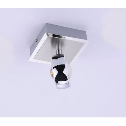 Leuchten Direkt 12471-55 - Luminaire à intensité variable LED RGBW OPTI LED/6W/230V 2700-5000K + Télécommande