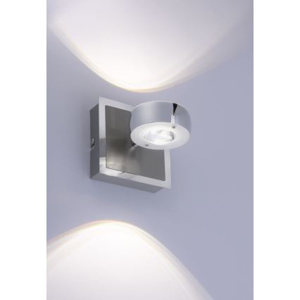 Leuchten Direkt 12471-55 - Luminaire à intensité variable LED RGBW OPTI LED/6W/230V 2700-5000K + Télécommande