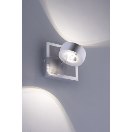 Leuchten Direkt 12471-55 - Luminaire à intensité variable LED RGBW OPTI LED/6W/230V 2700-5000K + Télécommande