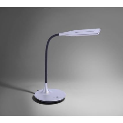 Leuchten Direkt 13061-21 - Dimbare LED Tafel Lamp met Touch Aansturing RAFAEL LED/5W/230V 2700-6000K zilver